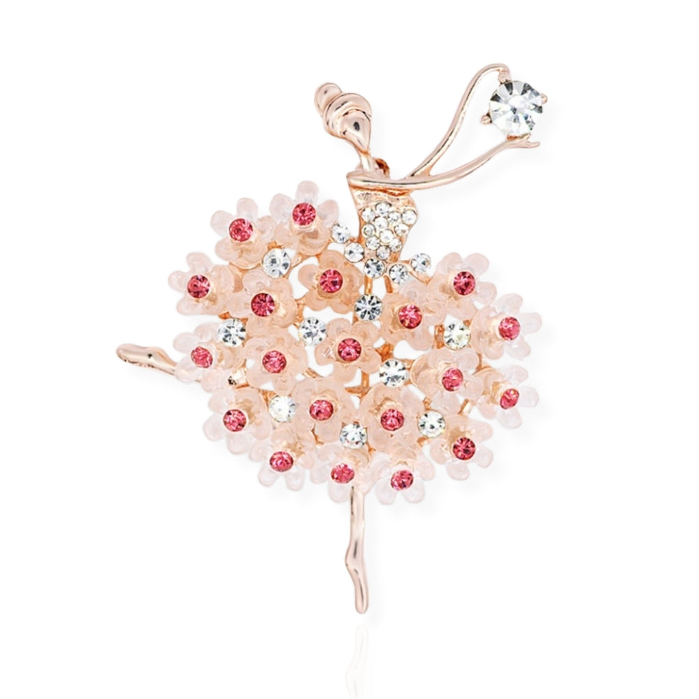 rose gold brooch for dress Trendy Rose Gold Bridal Dress & Invitation Card Embellishment Brooch