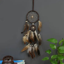 Boho Indian Style Dream Catcher Multi-Coloured Hanging Indoor Decor