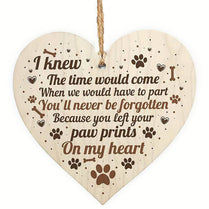 Pet Memorial Dog Cat Tribute Wooden Heart Grave Memorial Sign Plaque Ornament