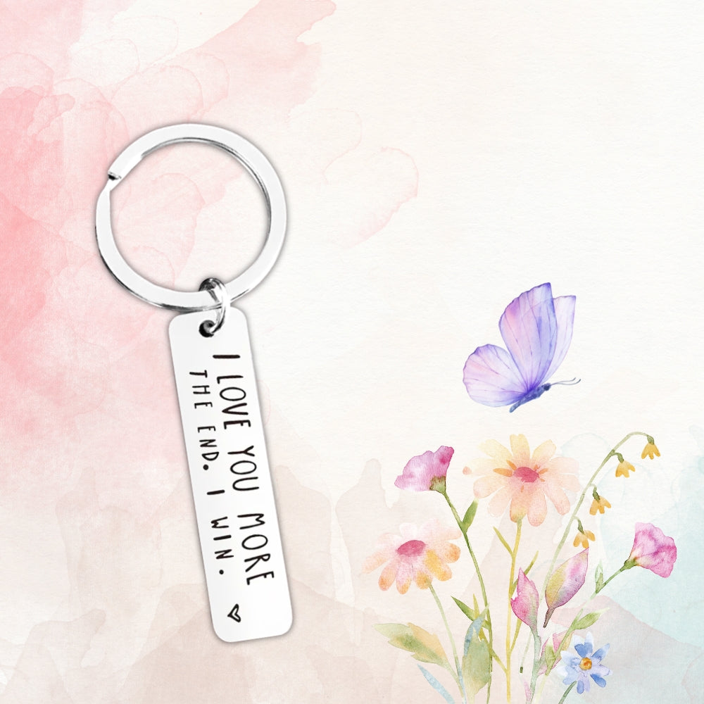 I Love You The I Keyring Keychain Gift For - Main Image