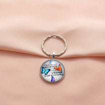 Butterfly Keychain Memorial Alloy Keyring Those We Love Don't Go Away